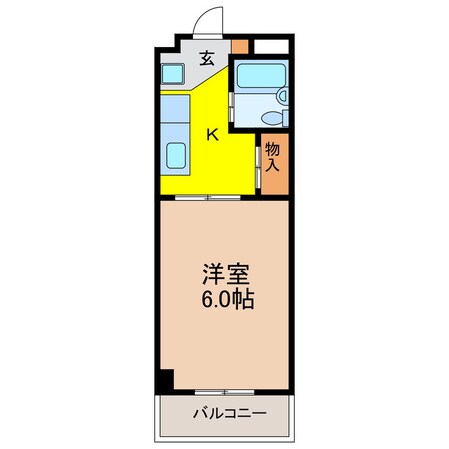 フィクトワール愛知　EASTの物件間取画像